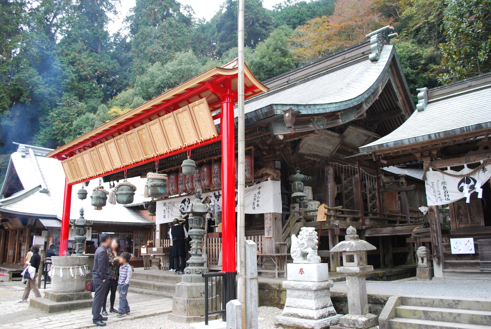 太平山神社の拝殿