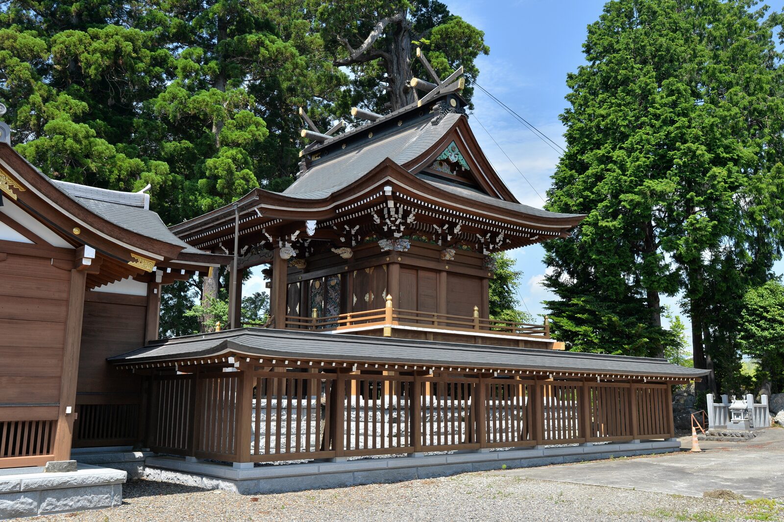 高萩八幡宮の本殿
