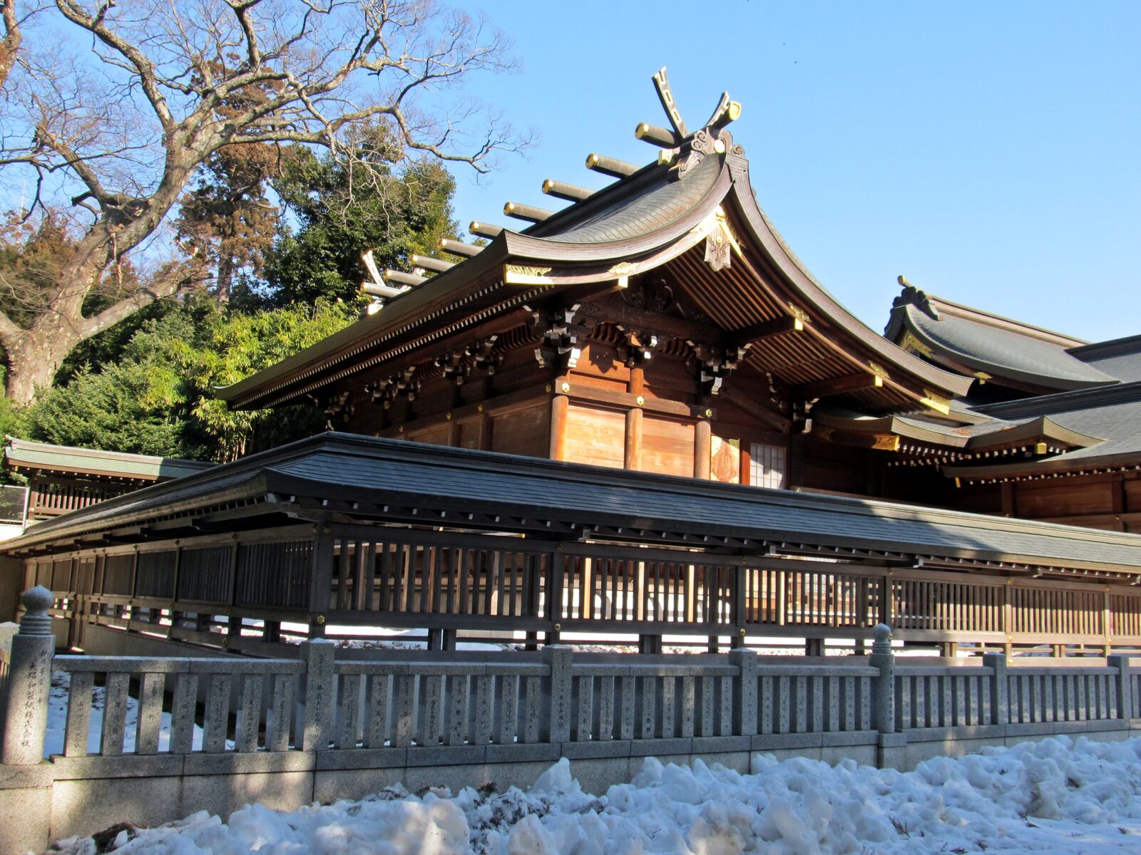 竹駒神社の本殿