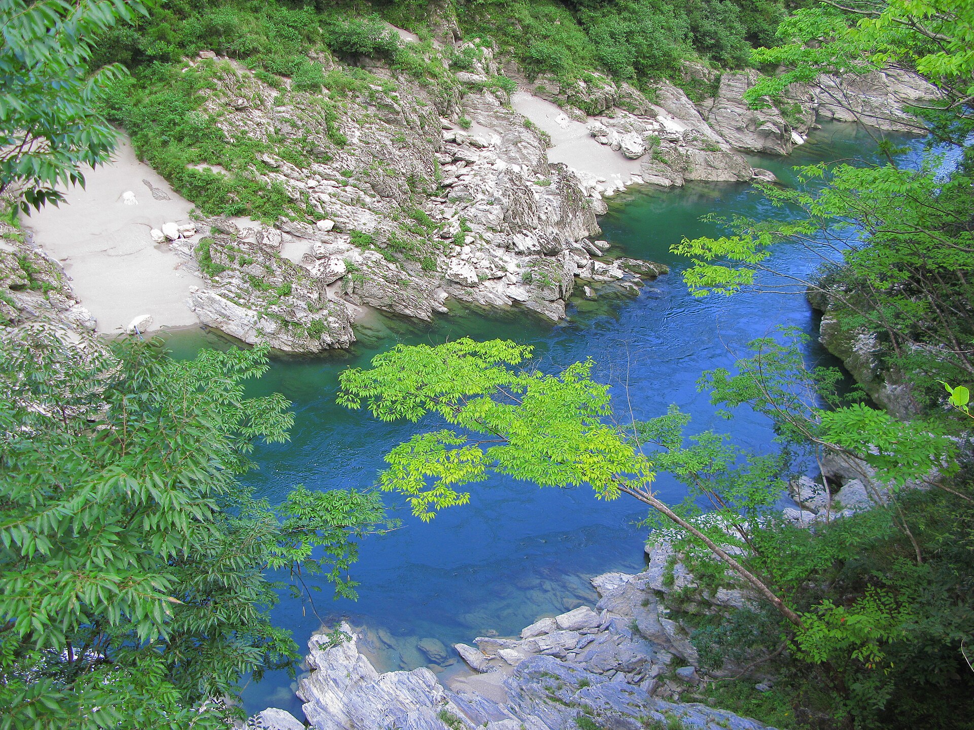 大歩危峡観光遊覧船