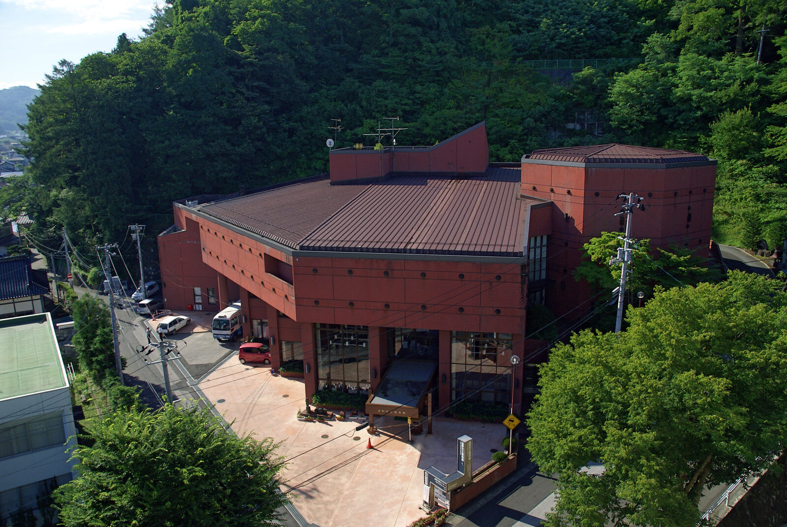 遠野市立博物館の外観
