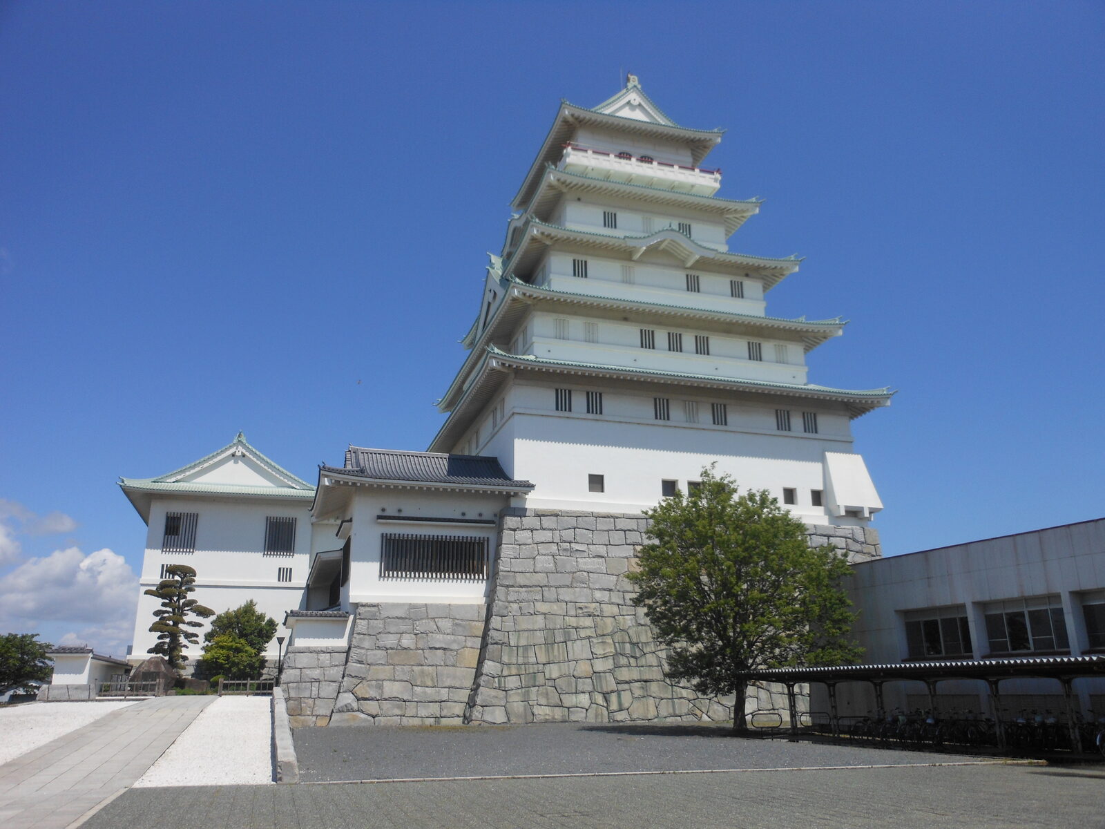 常総市地域交流センター(豊田城)の外観