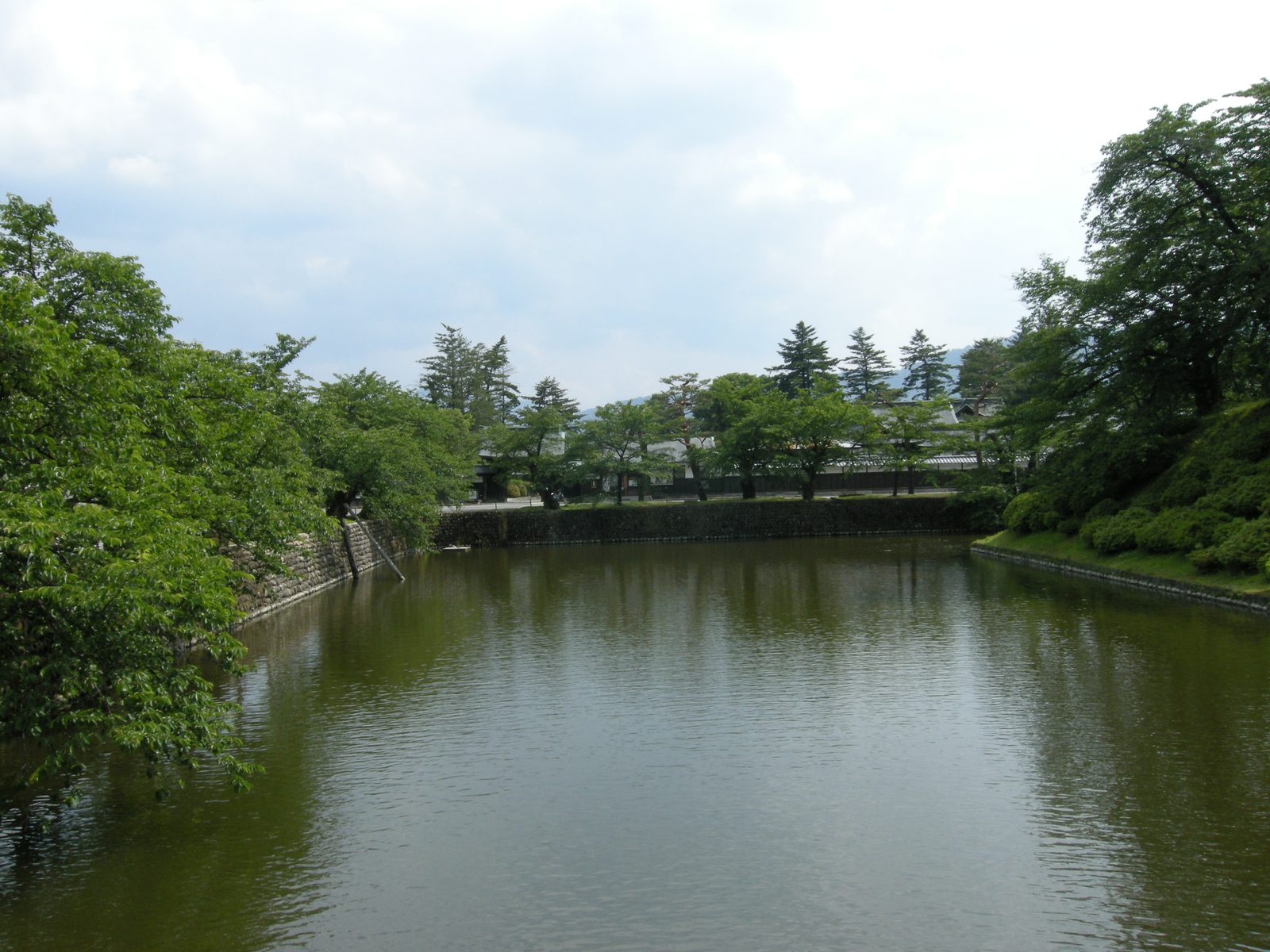 米沢市街地の様子
