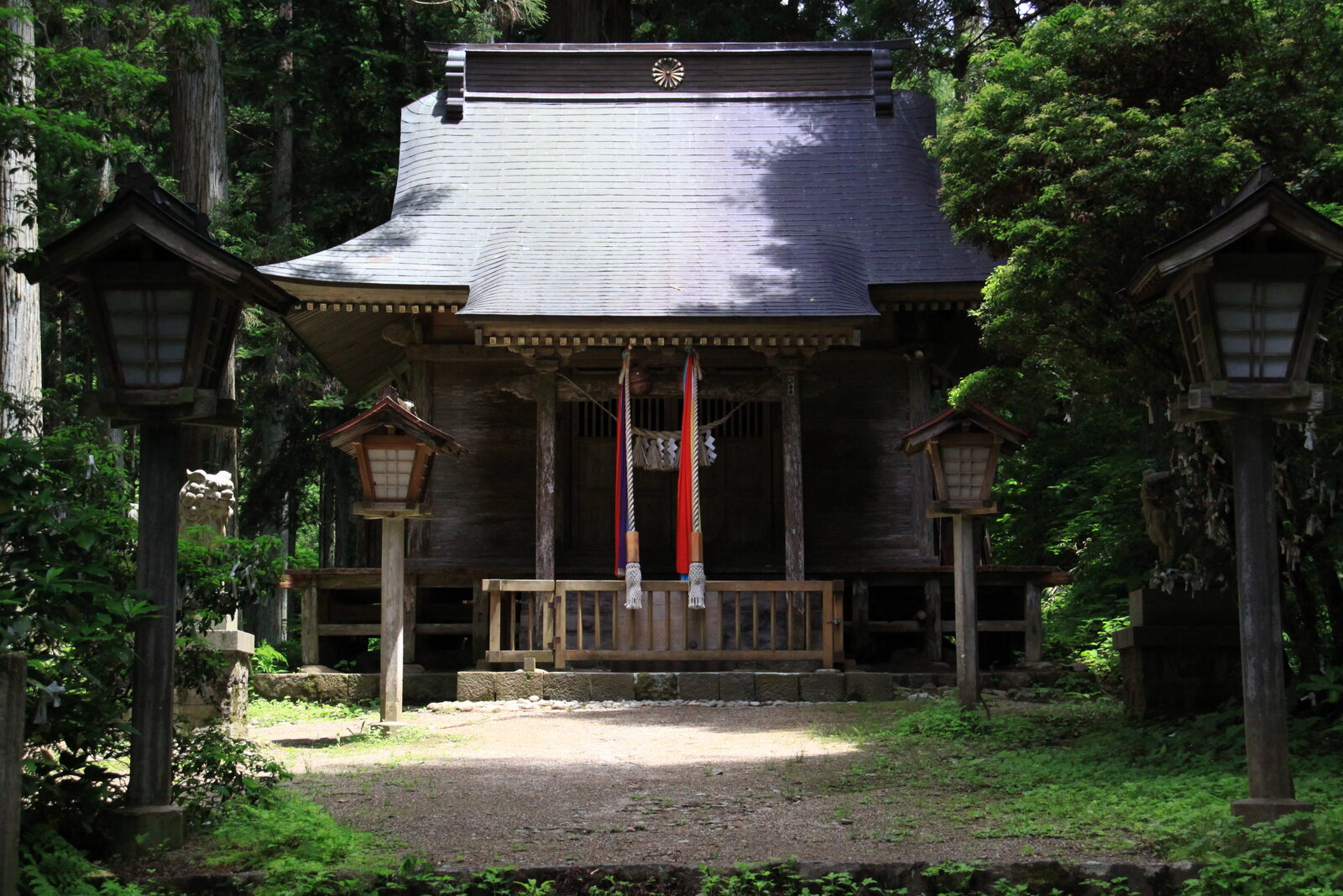 黄金山神社(涌谷町)の拝殿