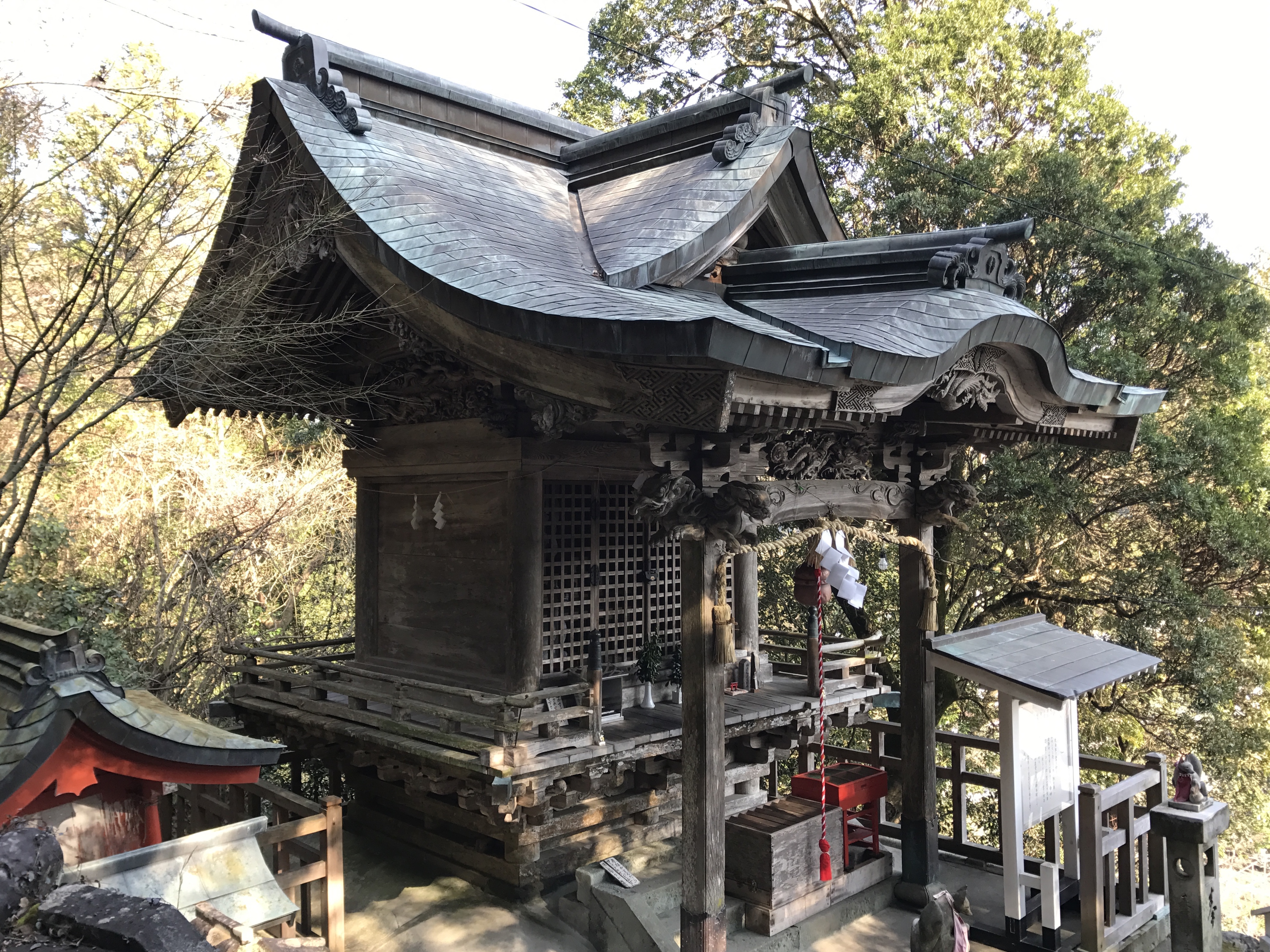 祐徳稲荷神社境内の命婦社