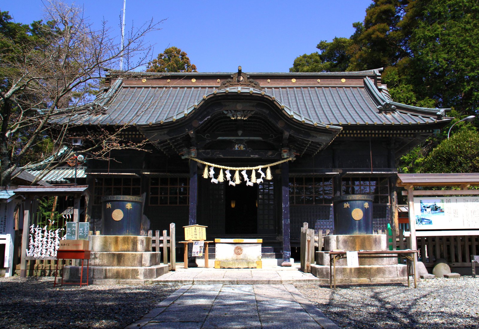 玉前神社の拝殿