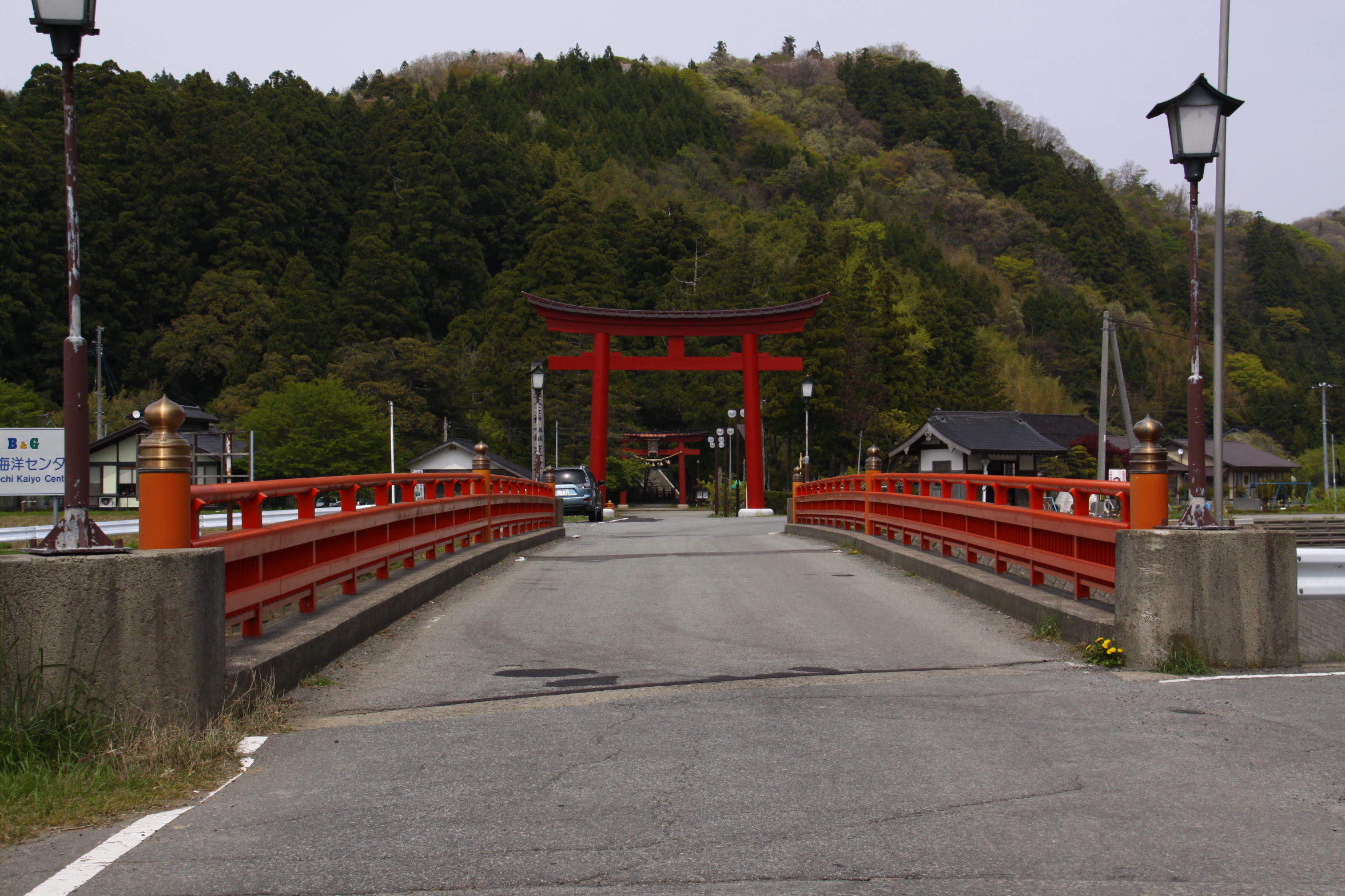 度津神社の一の鳥居
