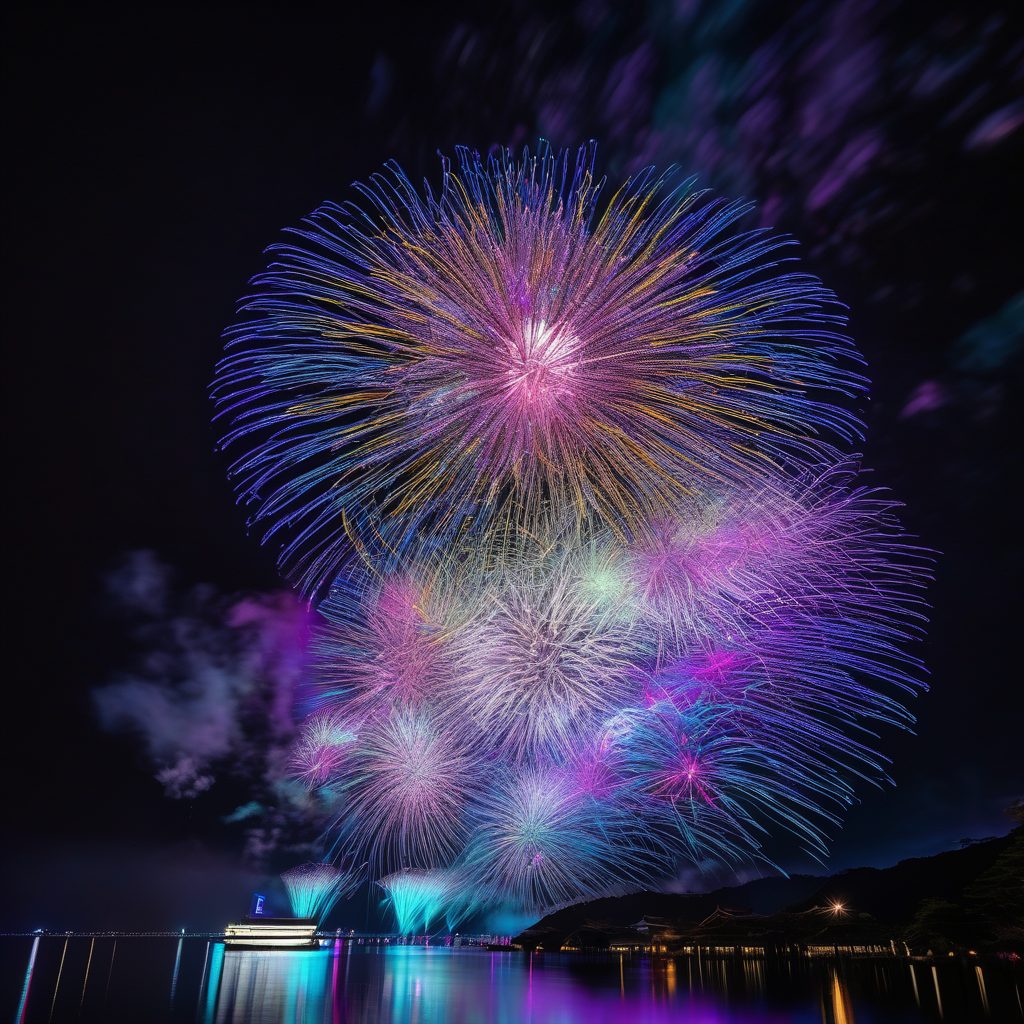 サマーフェスティバルショー音×光×花火のイメージ