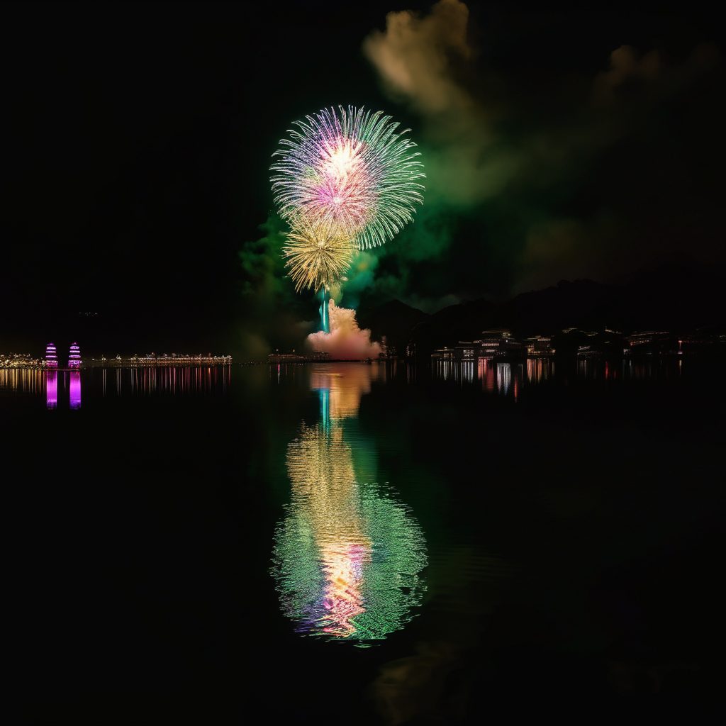 稲沢夏まつり打ち上げ花火のイメージ