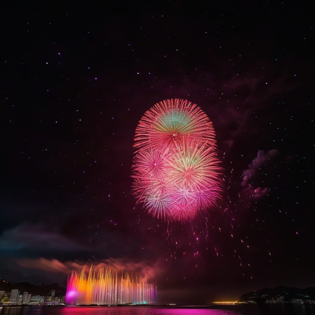 2026にかほの花火のイメージ
