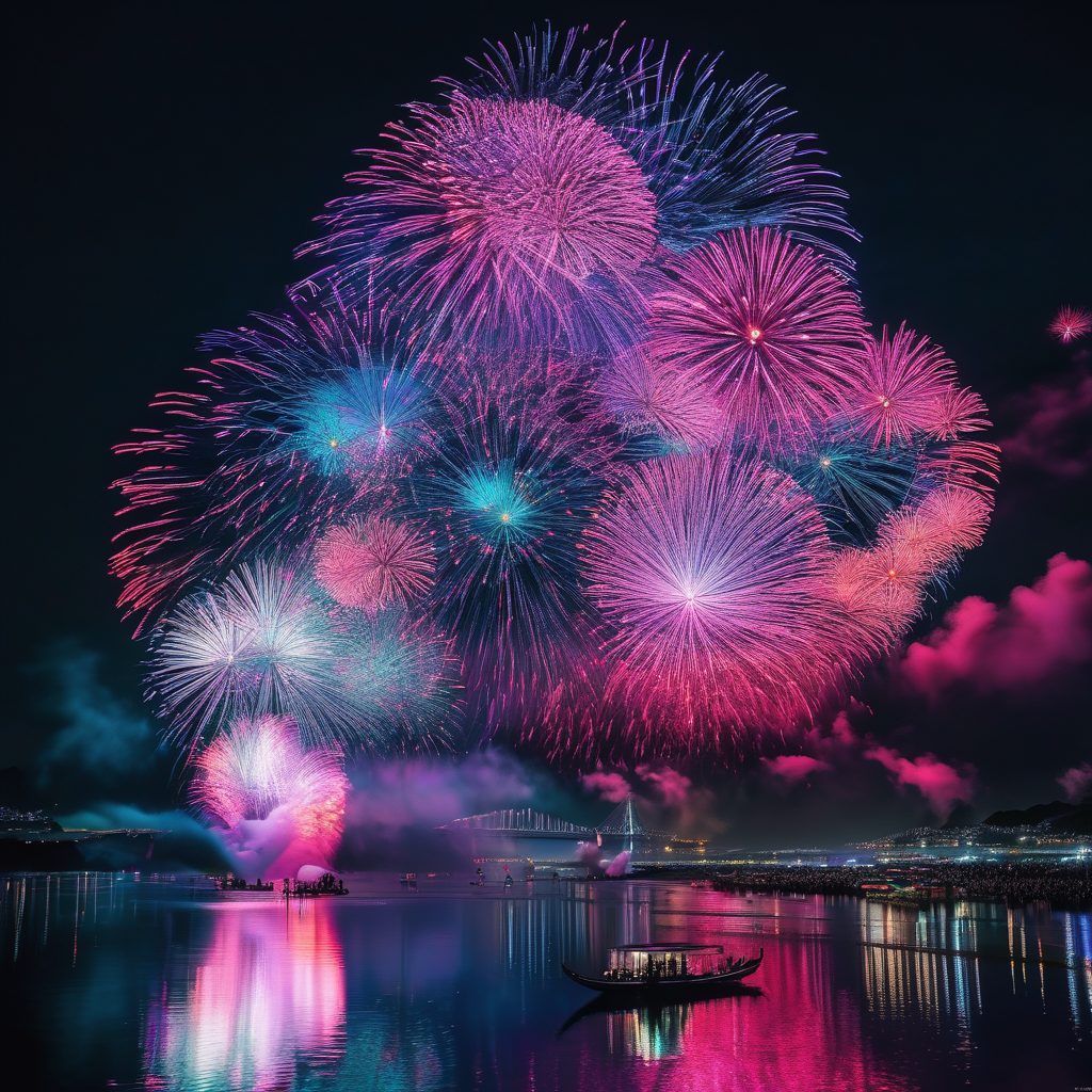 第74回 本荘川まつり花火大会のイメージ