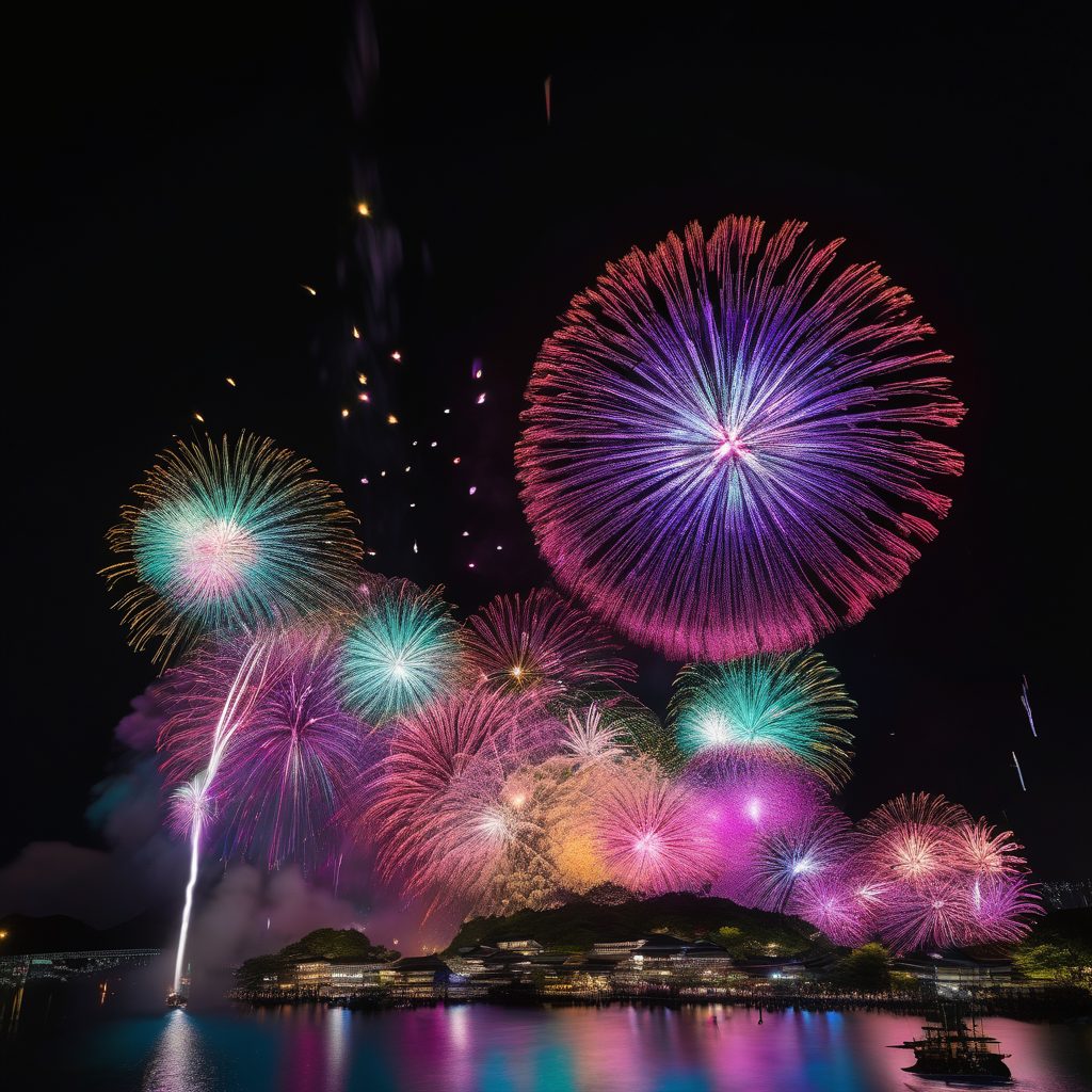大湯温泉夏まつり鹿角花火大会のイメージ