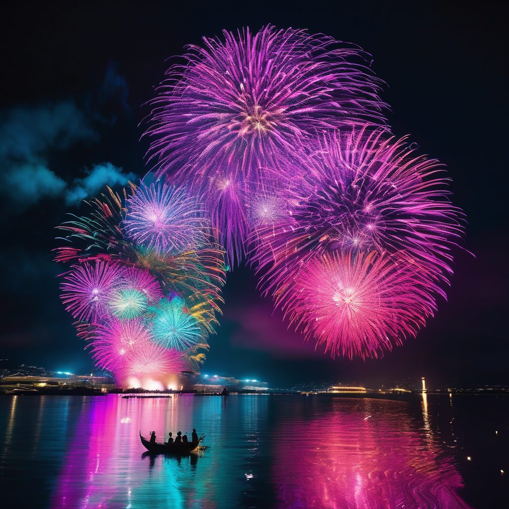 はしかみいちご煮祭りマリンフェスタ花火大会のイメージ
