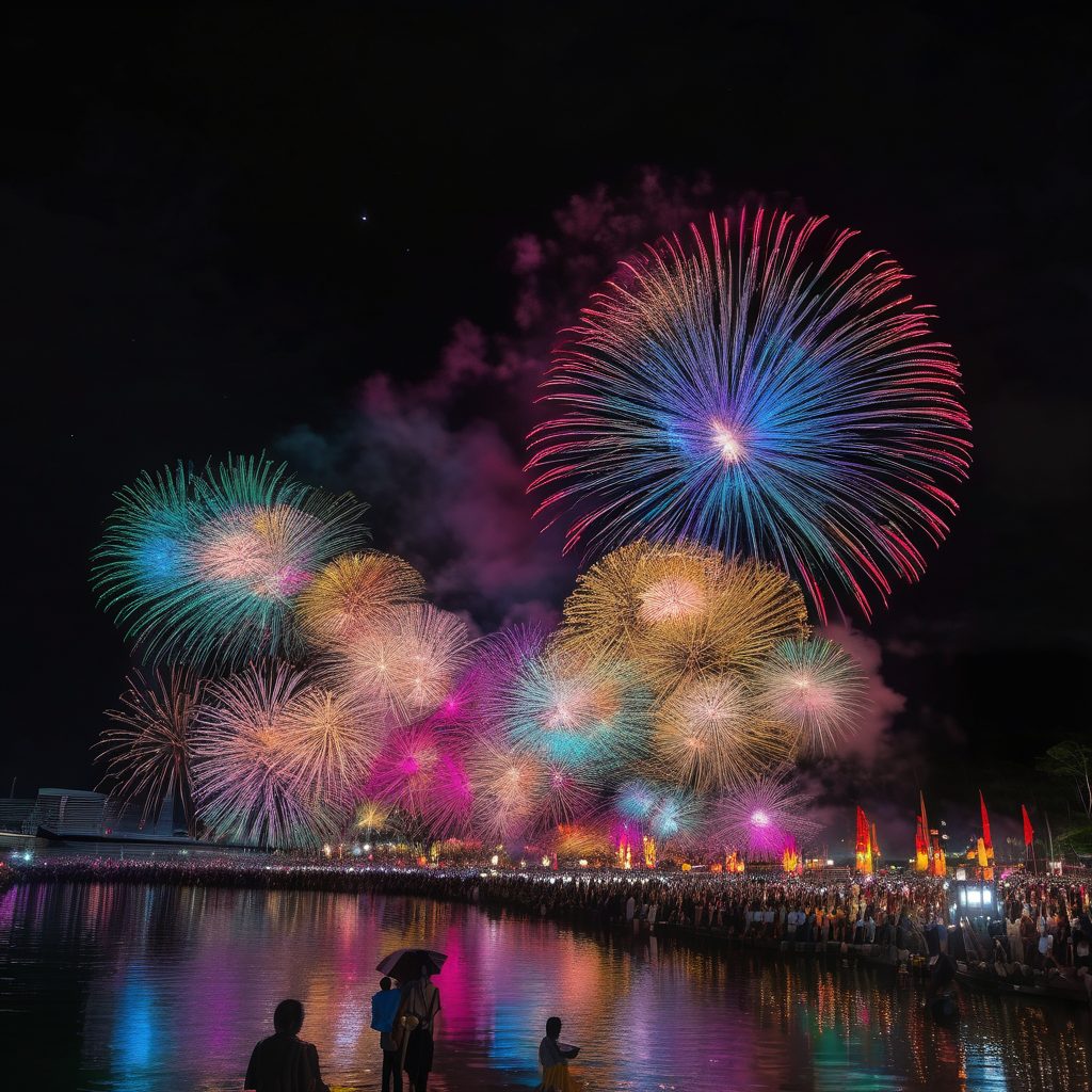 岩井花火 夏花火のイメージ