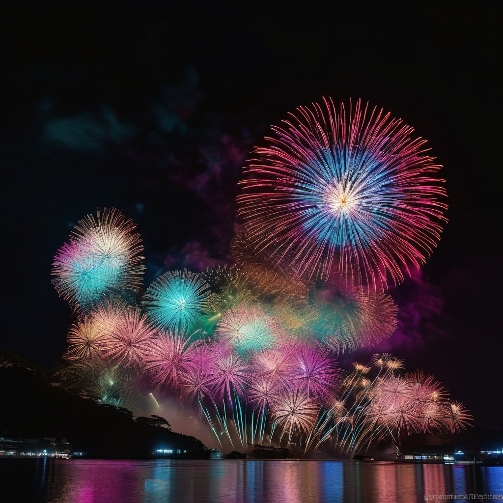 四国中央市みなと祭花火大会のイメージ