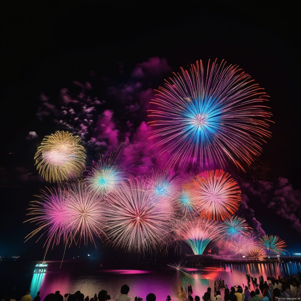 智恵子の里安達夏祭り花火大会のイメージ