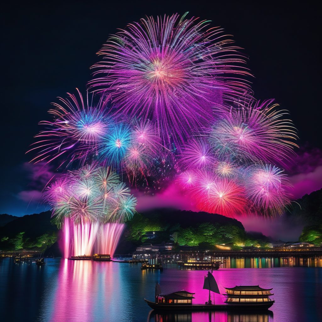 蘇水峡川まつり花火大会のイメージ