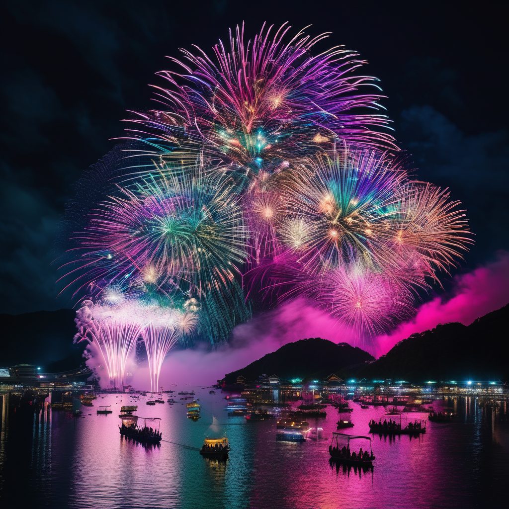 世良田祇園まつり打ち上げ花火のイメージ