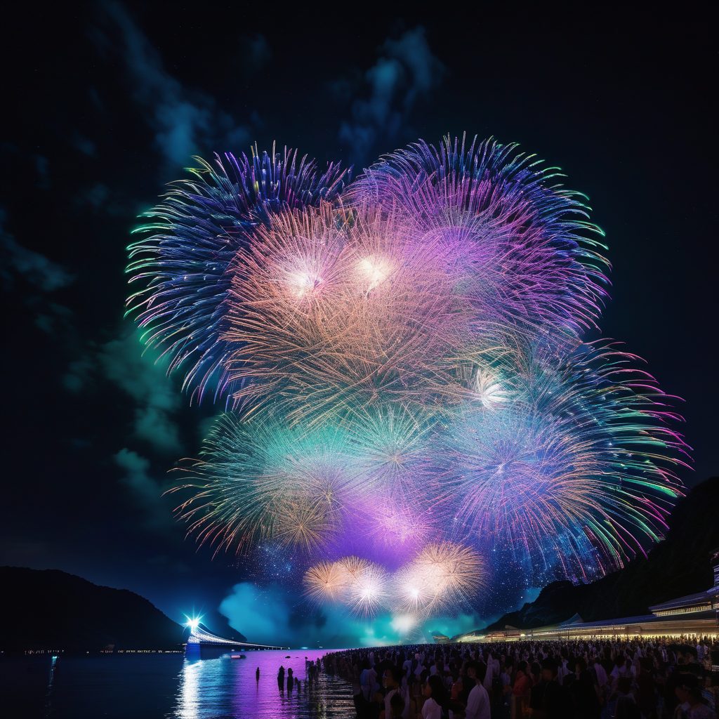 江田島湾海上花火大会のイメージ