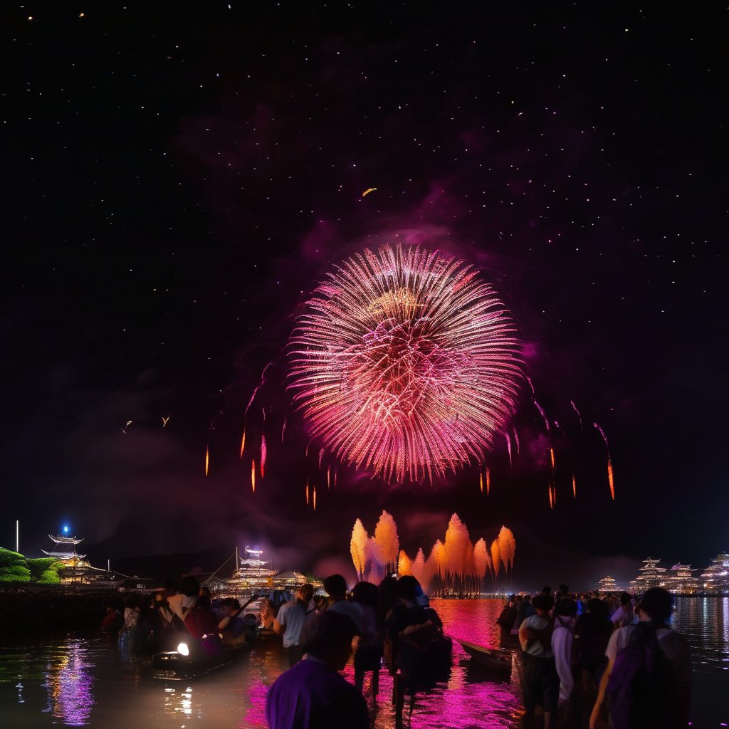 一心祭り打ち上げ花火のイメージ