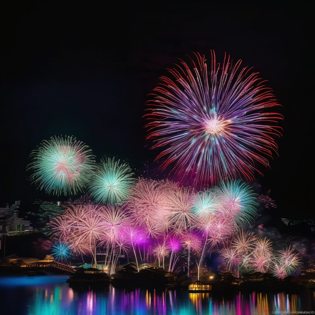 第70回 なかしべつ夏祭り協賛大平原花火大会のイメージ