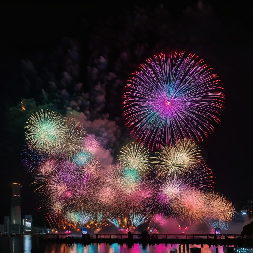 第54回 たけの海上花火大会のイメージ