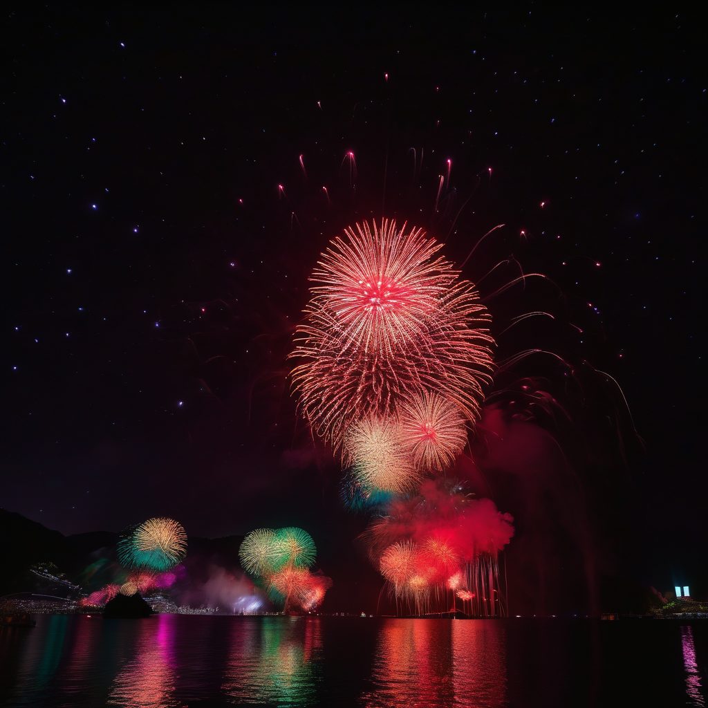 三日月日限地蔵尊夏大祭花火大会のイメージ