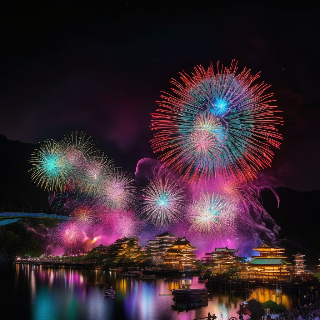 加東市花まつり鮎まつり花火大会のイメージ