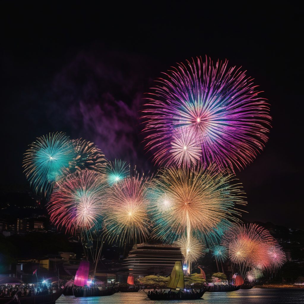 土浦キララまつりキララ花火のイメージ