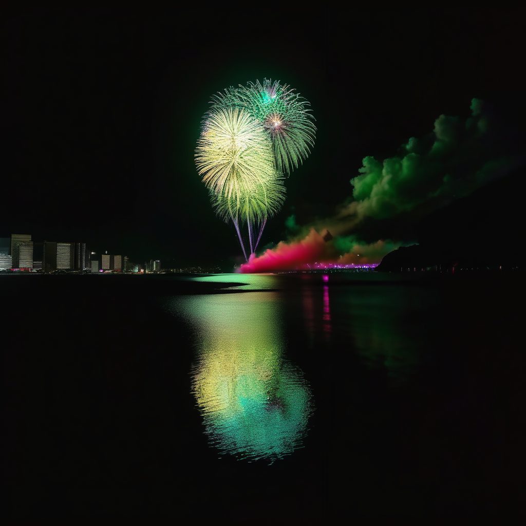 今治市民のまつり「おんまく」花火(第29回)のイメージ