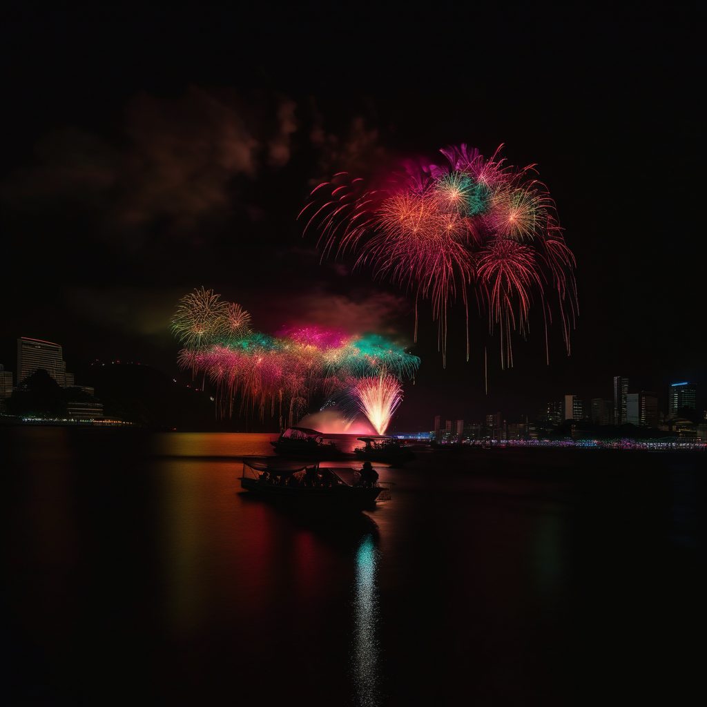 芦ノ湖夏まつりウィーク 鳥居焼まつり花火大会のイメージ