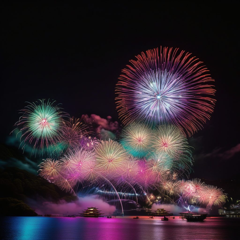 湯河原温泉海上花火大会のイメージ