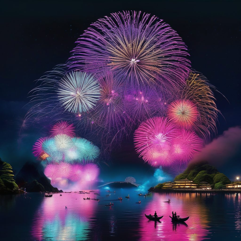 気仙沼みなとまつり 海上打ち上げ花火のイメージ