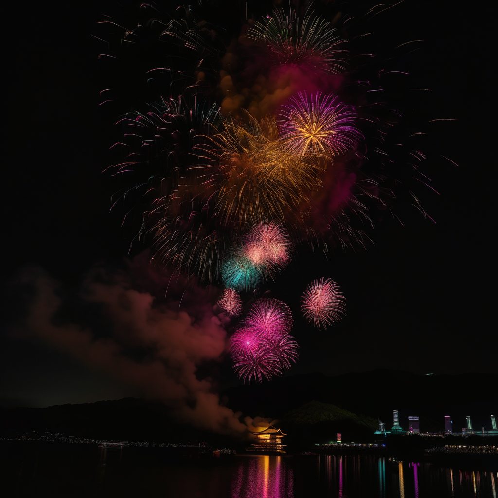 安芸納涼市民祭花火大会のイメージ