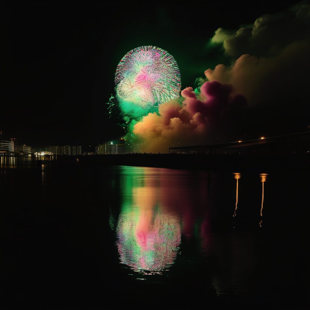 みすみ港まつり海上花火大会のイメージ