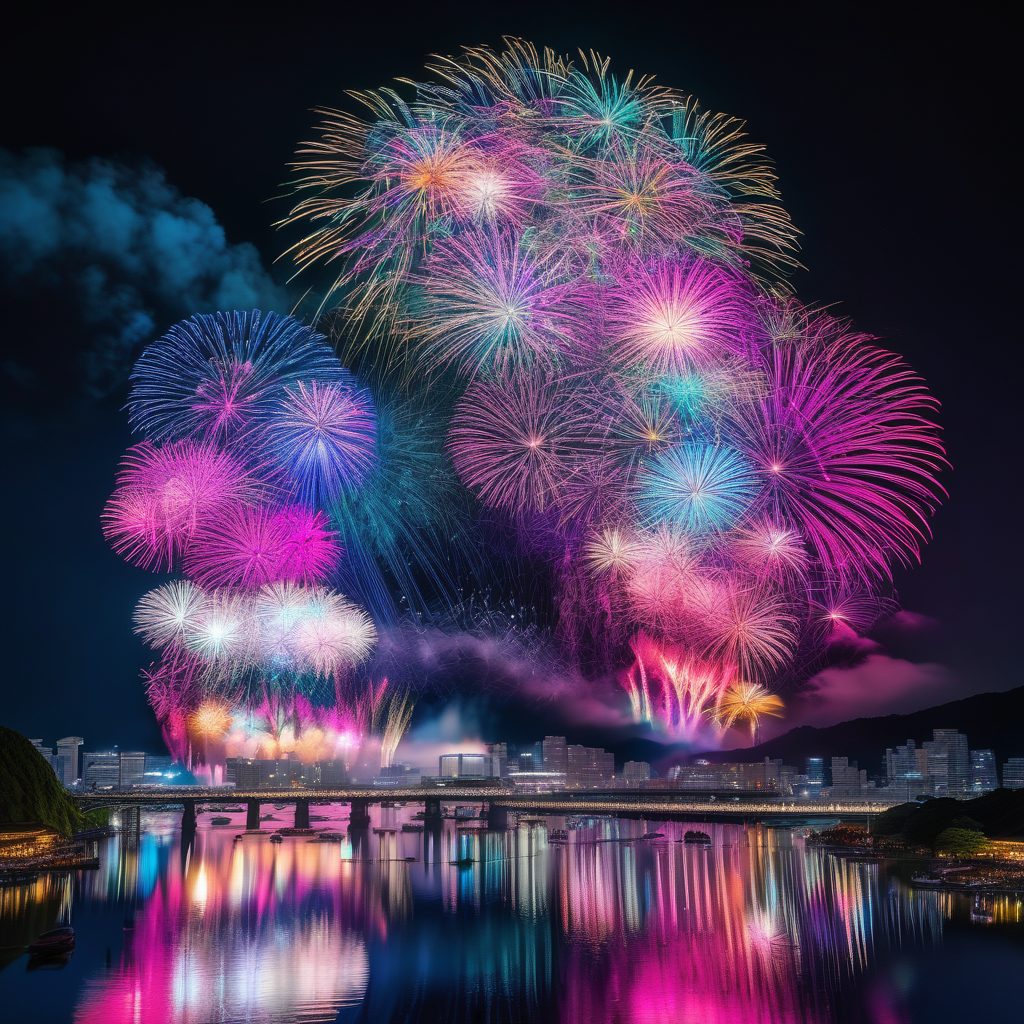 錦花火大会のイメージ