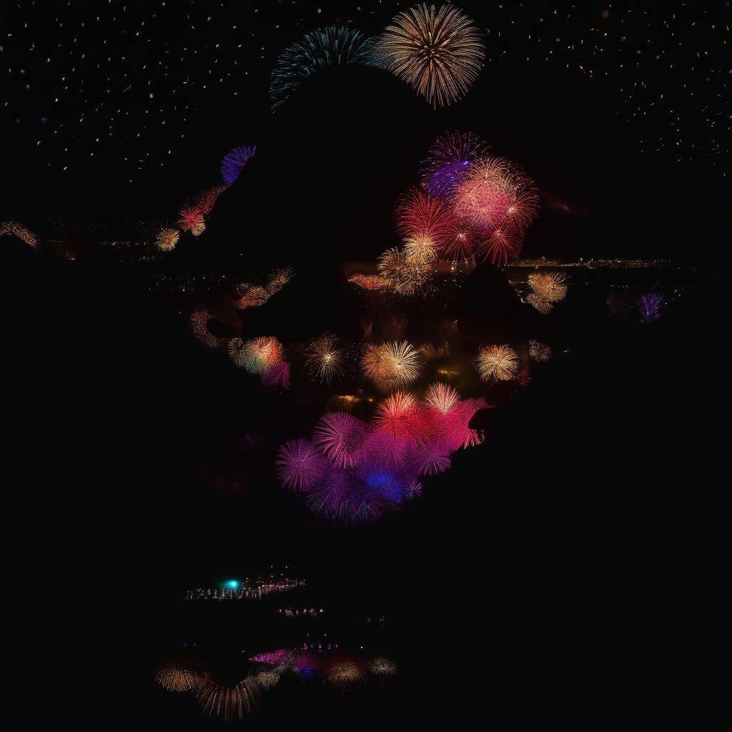 古和浦祇園祭打上花火のイメージ