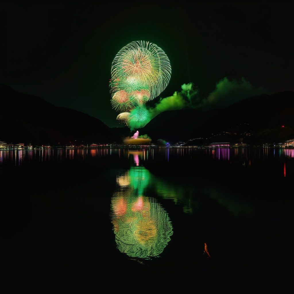 上村天王祭奉納煙火大会のイメージ