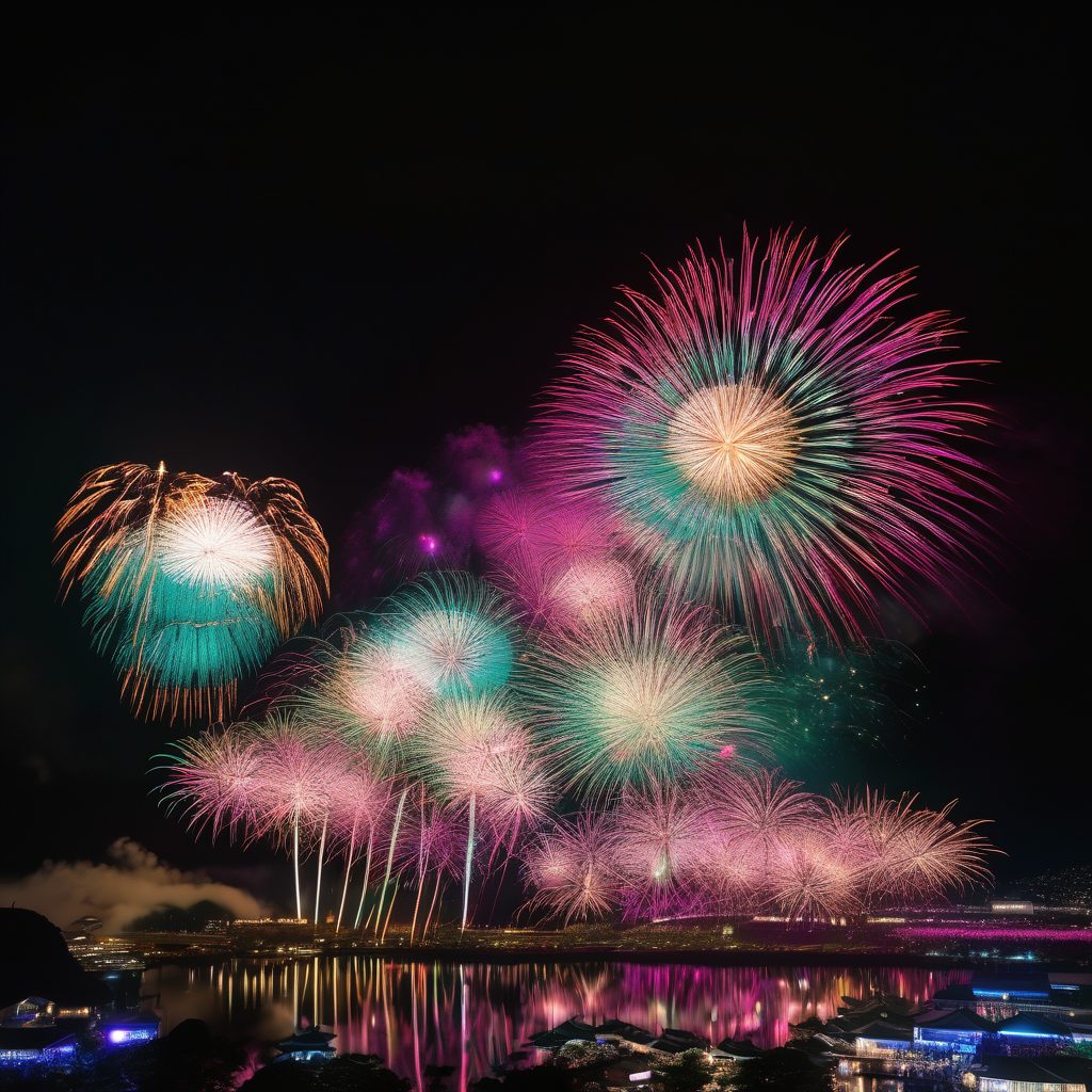 相差天王くじら祭り花火大会のイメージ