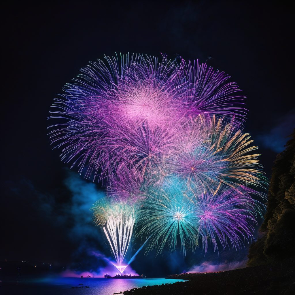 都美恵神社祇園祭奉納花火大会のイメージ