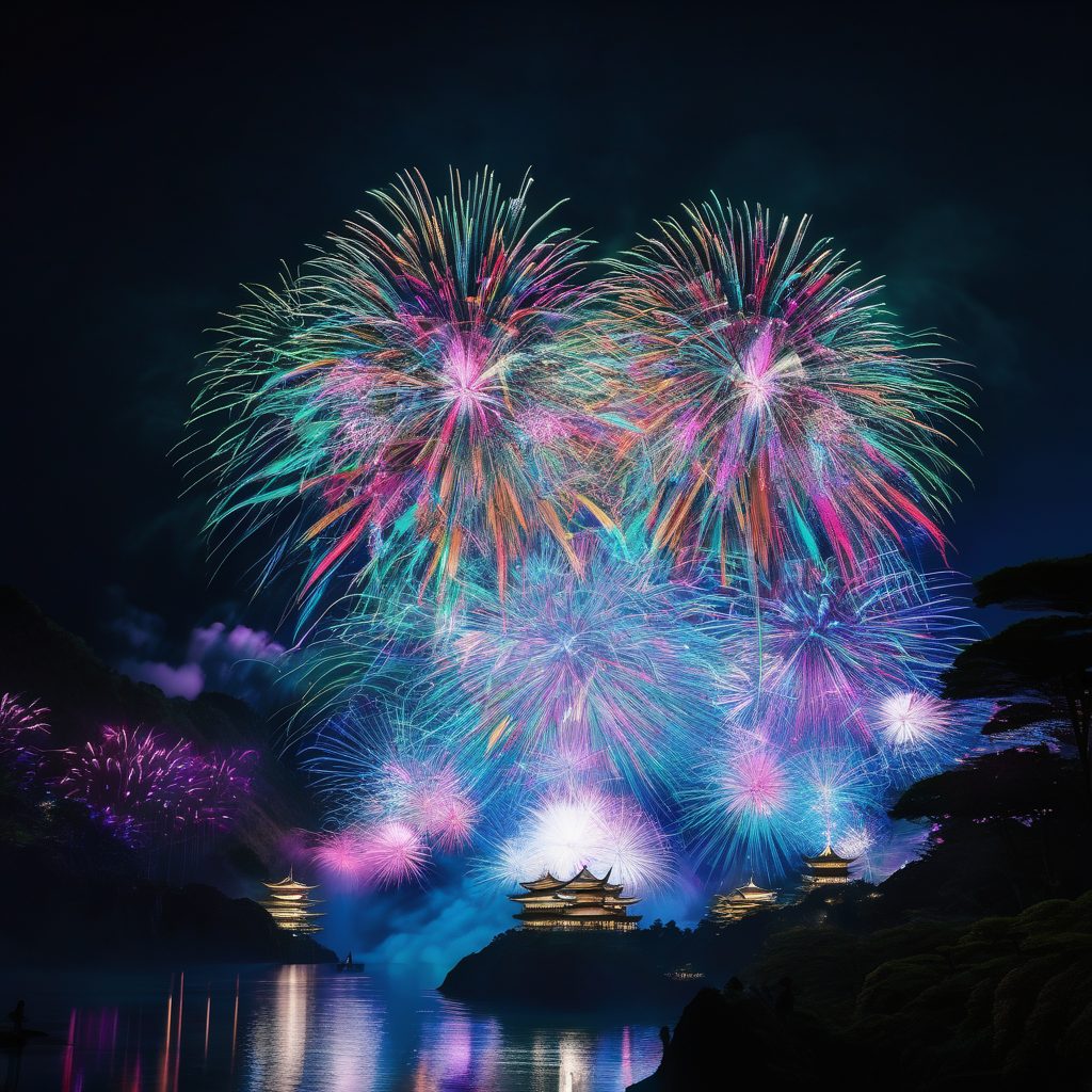 きほく夏祭りKODO打ち上げ花火のイメージ