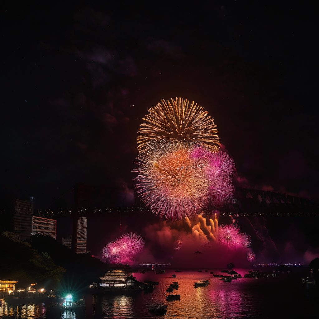 登米市佐沼夏祭り花火大会のイメージ