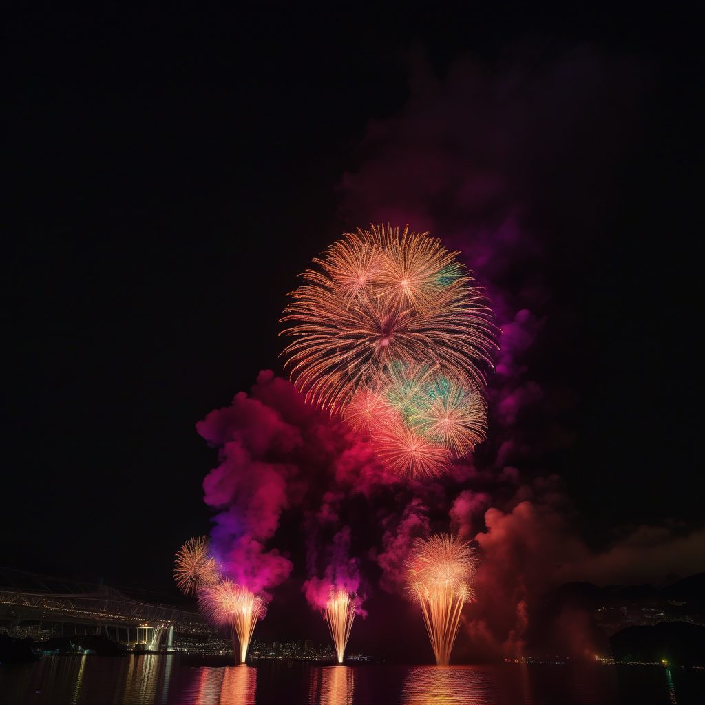 さいかわ夏まつり花火打ち上げのイメージ