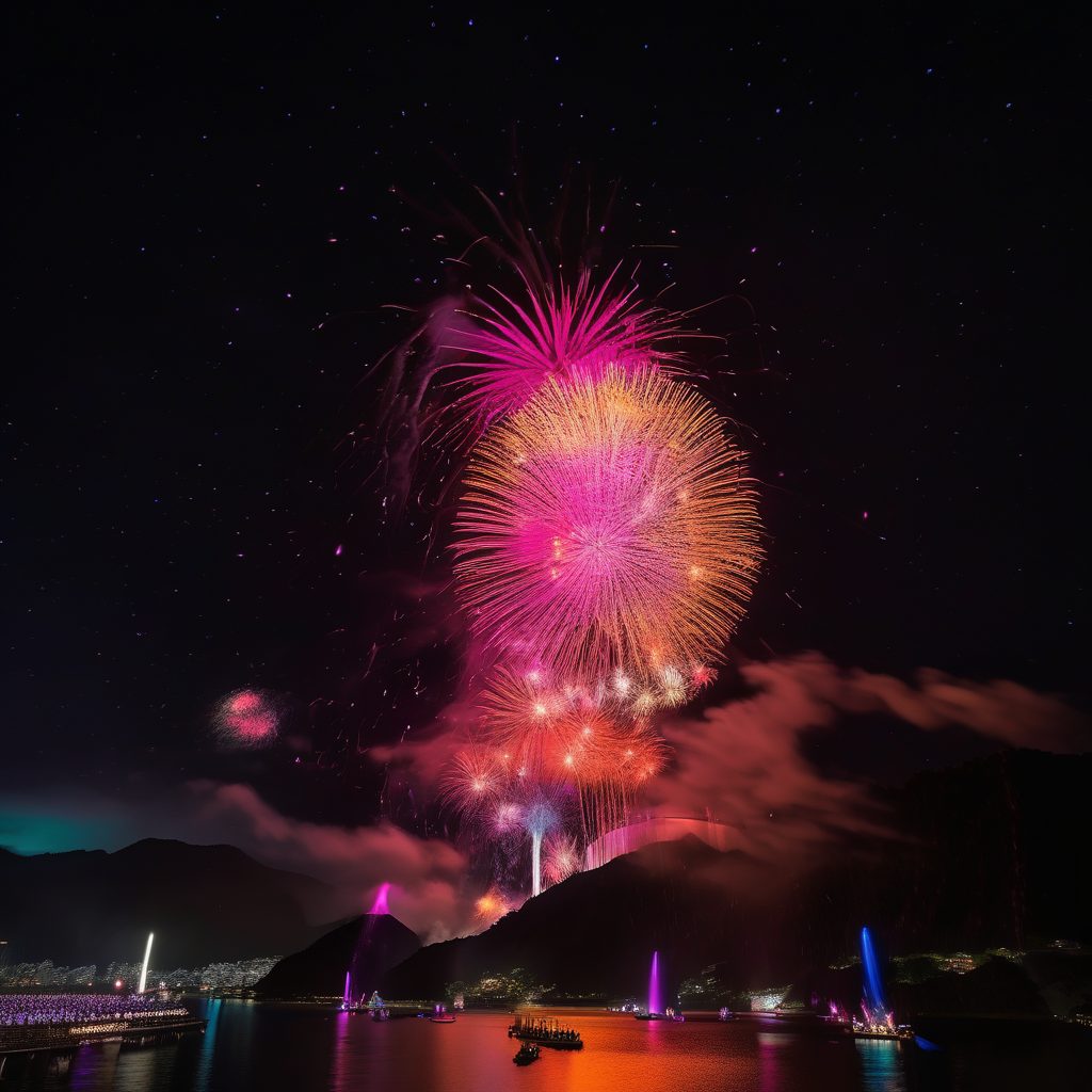 飯田時又灯ろう流し花火大会のイメージ