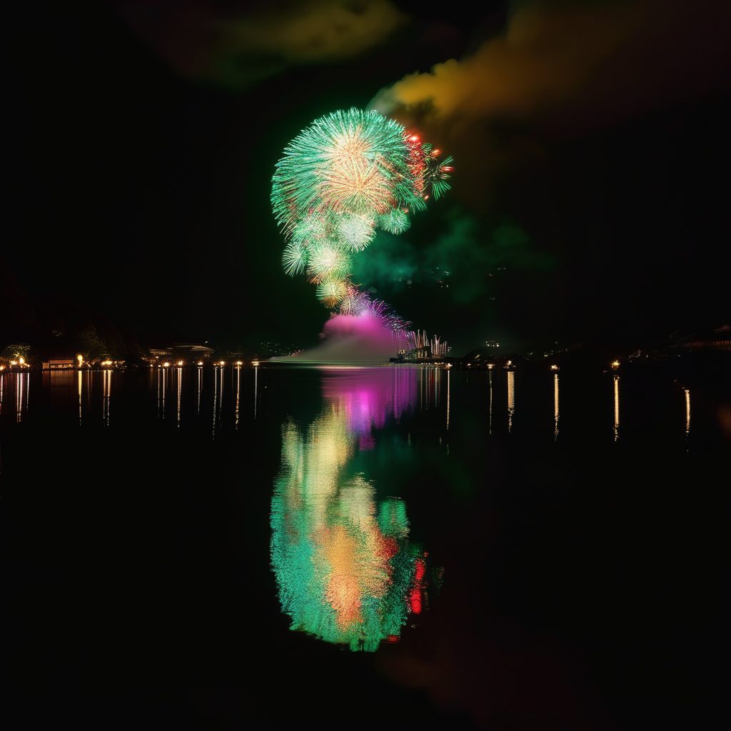 社乃風夏の夜祭花火打ち上げのイメージ