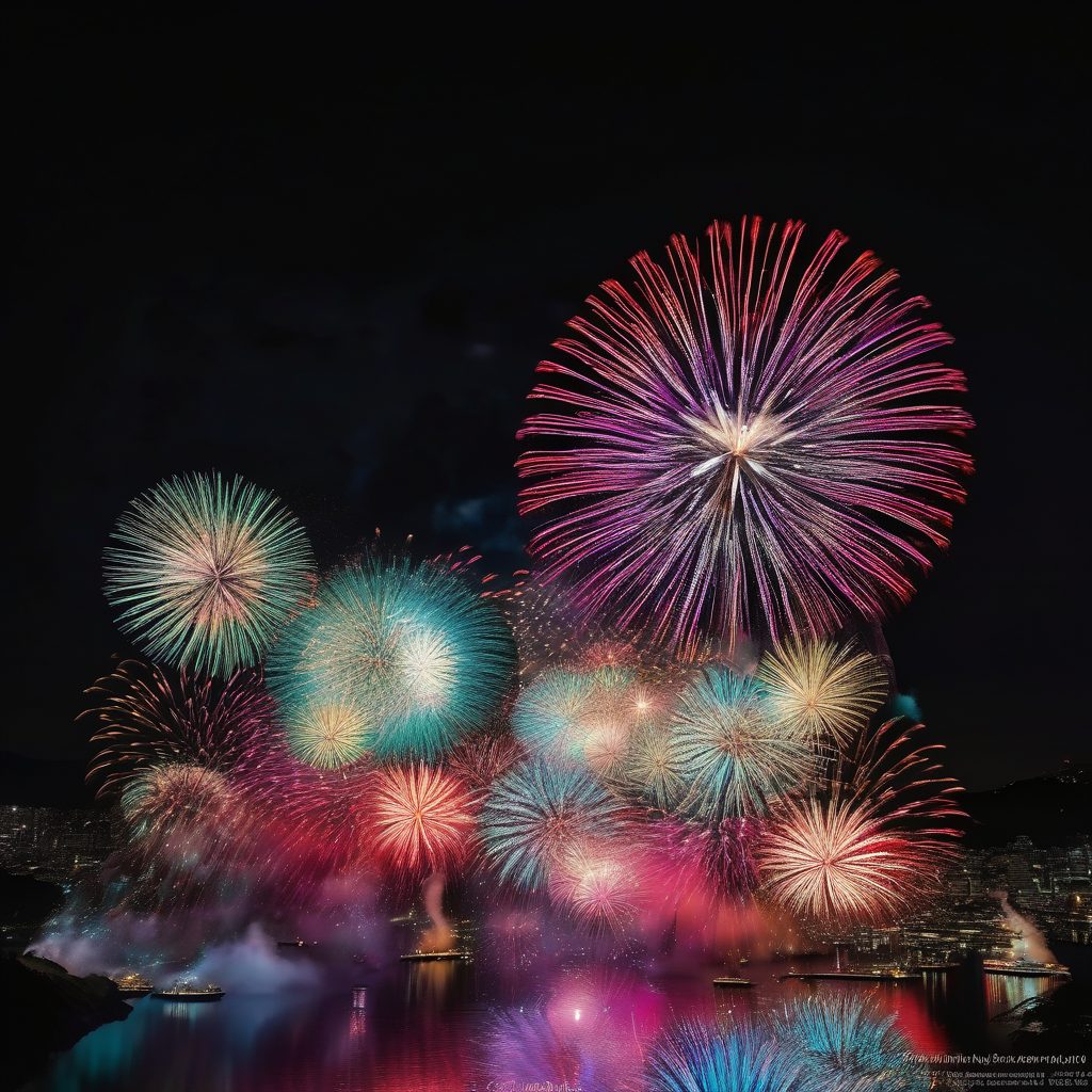 浪合夏祭り大煙火大会のイメージ