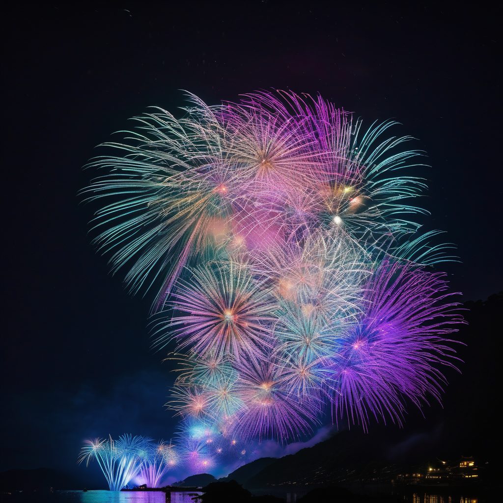 はさみ夏まつり花火打ち上げのイメージ
