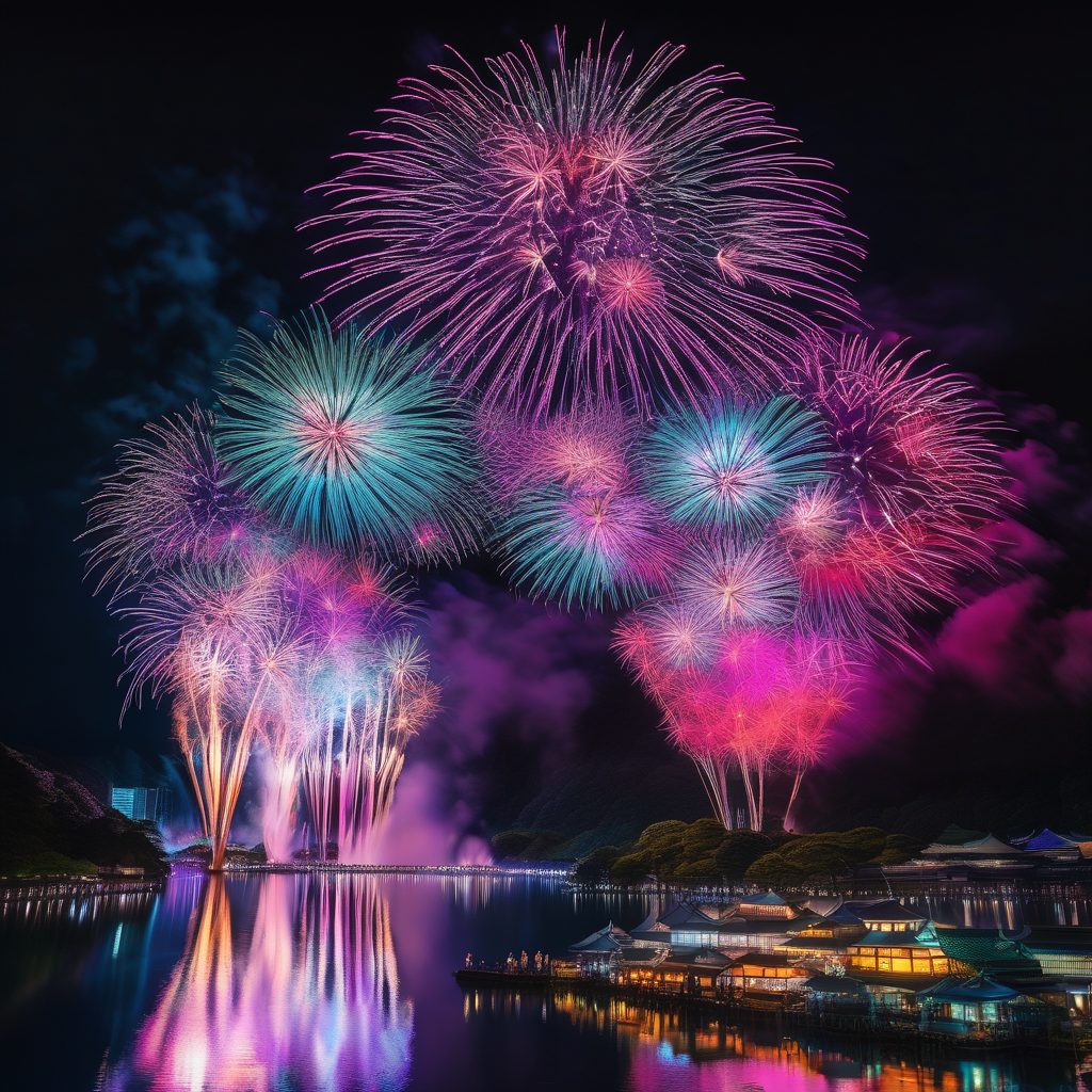 室生へまぁーより祭室生湖畔花火大会のイメージ