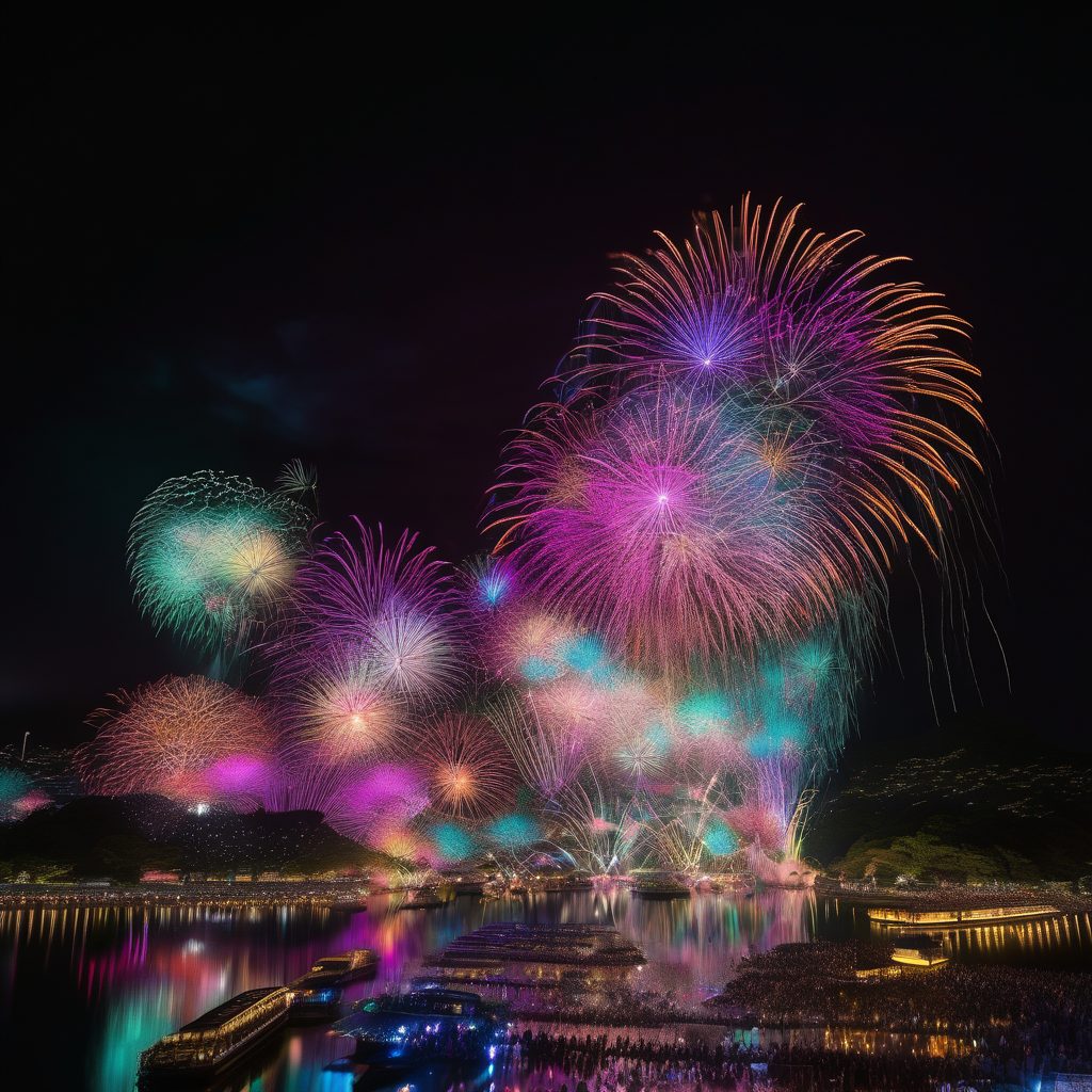 浦佐夏まつり大煙火大会のイメージ