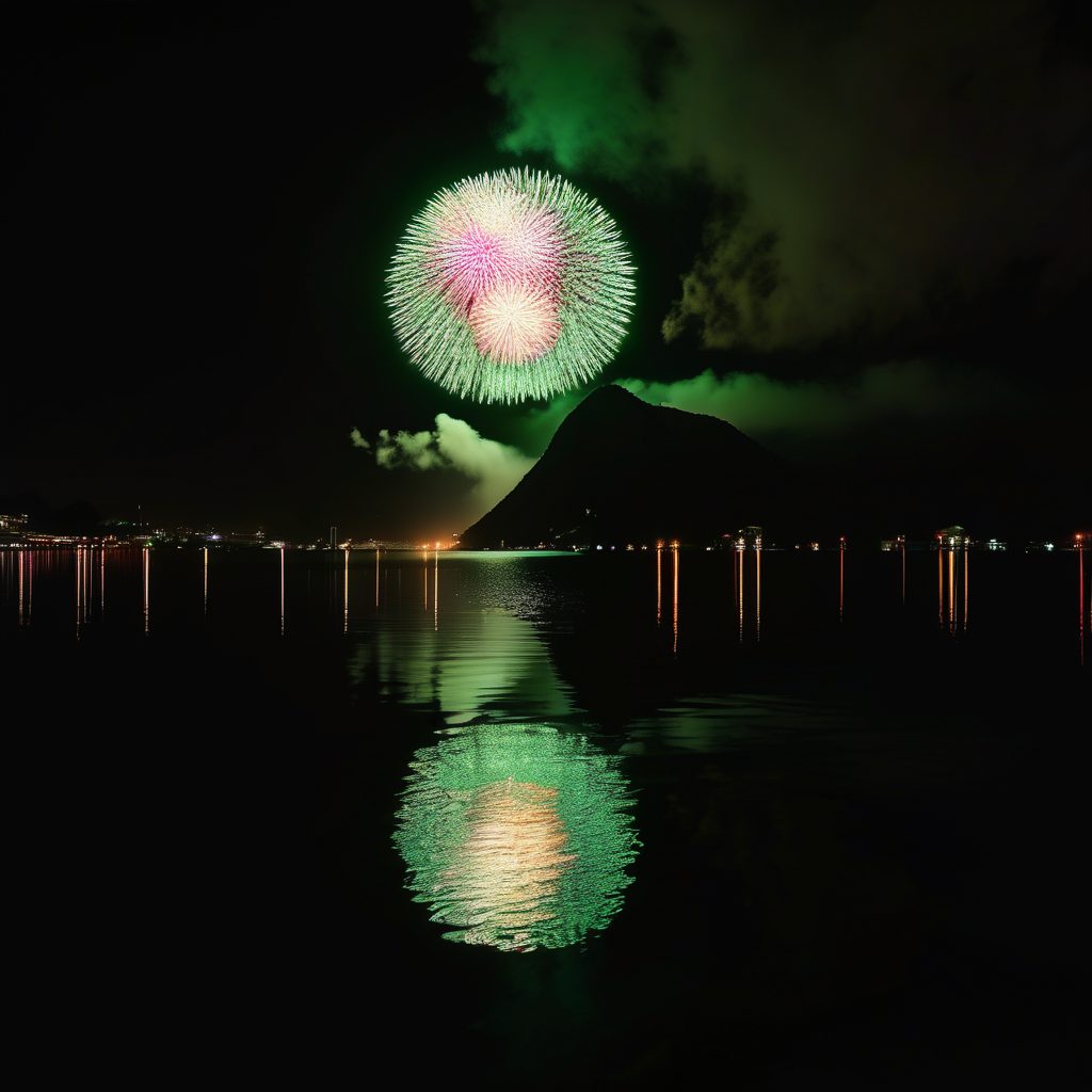 和納十五夜祭り花火大会のイメージ